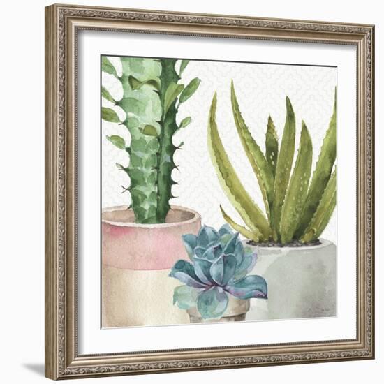 Mixed Greens XL-Lisa Audit-Framed Art Print