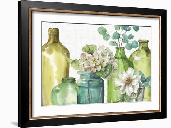 Mixed Greens XLIX-Lisa Audit-Framed Art Print