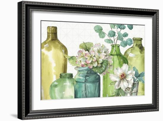 Mixed Greens XLIX-Lisa Audit-Framed Art Print