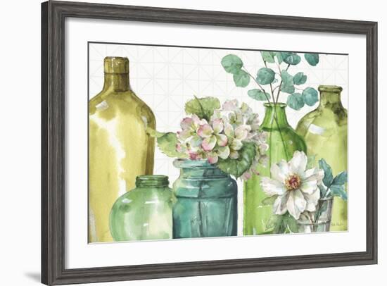 Mixed Greens XLIX-Lisa Audit-Framed Art Print