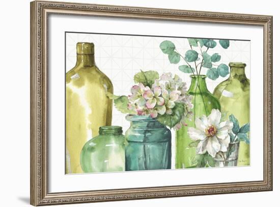 Mixed Greens XLIX-Lisa Audit-Framed Art Print