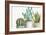 Mixed Greens XXXIV-Lisa Audit-Framed Premium Giclee Print