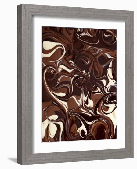 Mixed Melted Chocolate-Gareth Morgans-Framed Photographic Print