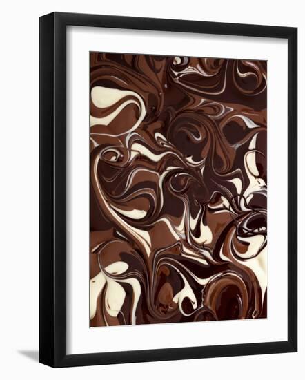 Mixed Melted Chocolate-Gareth Morgans-Framed Photographic Print