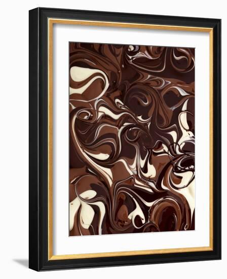 Mixed Melted Chocolate-Gareth Morgans-Framed Photographic Print