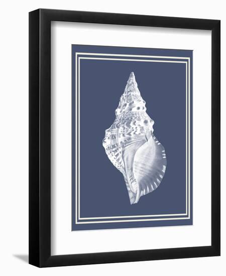 Mixed Nautical White on Indigo Blue c-Fab Funky-Framed Premium Giclee Print