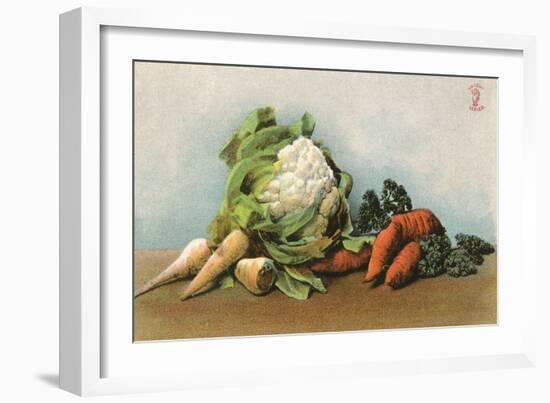 Mixed Vegetables 20C-null-Framed Art Print