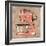 Mixer coral & brown-Larry Hunter-Framed Giclee Print