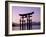 Miyajima Island / ItsUKushima Shrine / Torii Gate / Sunset, Honshu, Japan-Steve Vidler-Framed Photographic Print