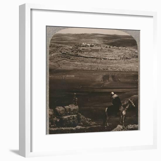 'Mizpeh, with Jacob's Pllar of Stones', c1900-Unknown-Framed Photographic Print