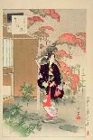 The Entrance to the Tea Rooms, C1886-1908-Mizuno Toshikata-Giclee Print