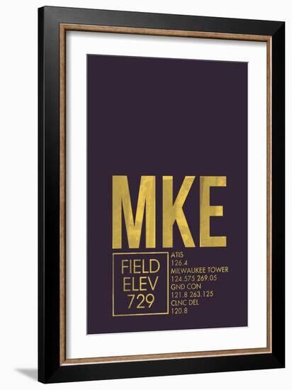 MKE ATC-08 Left-Framed Giclee Print