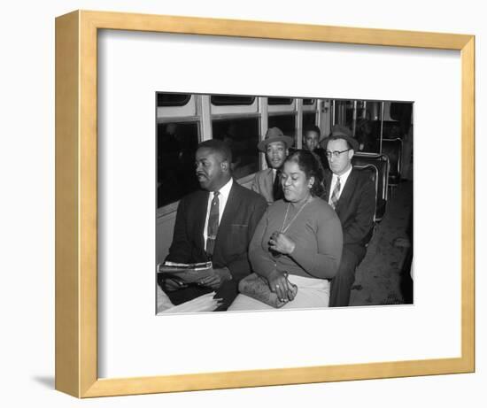 MLK Abernathy Ride Bus 1956-Harold Valentine-Framed Photographic Print