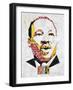 MLK Dream Portrait-Design Turnpike-Framed Giclee Print