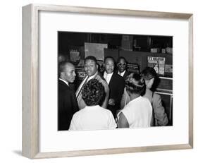 MLK Freedom Riders 1961-null-Framed Photographic Print