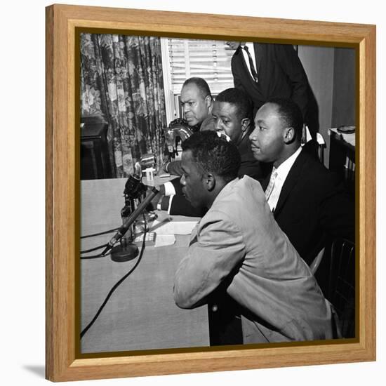 MLK Freedom Rides 1961-RWT-Framed Premier Image Canvas