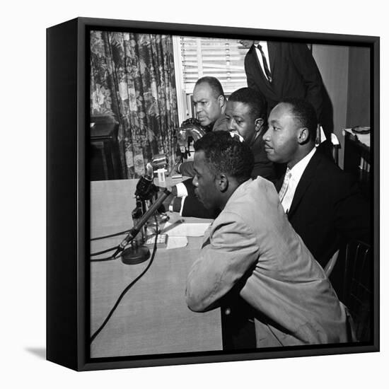 MLK Freedom Rides 1961-RWT-Framed Premier Image Canvas