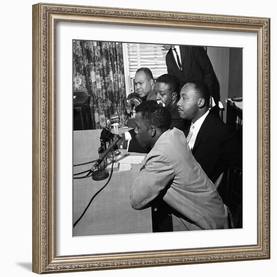 MLK Freedom Rides 1961-RWT-Framed Photographic Print