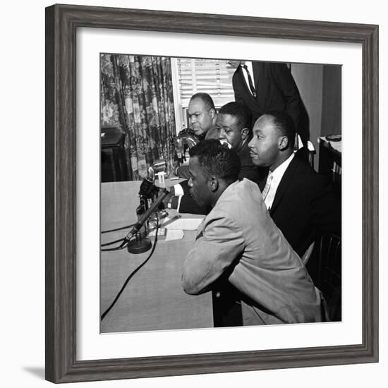 MLK Freedom Rides 1961-RWT-Framed Photographic Print