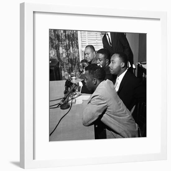 MLK Freedom Rides 1961-RWT-Framed Photographic Print