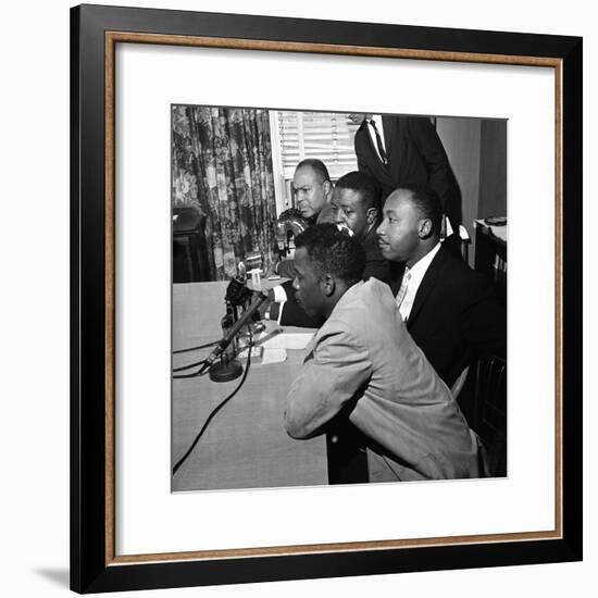 MLK Freedom Rides 1961-RWT-Framed Photographic Print