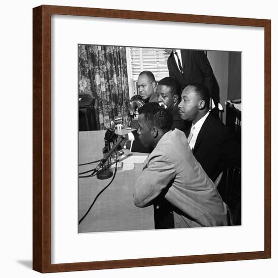 MLK Freedom Rides 1961-RWT-Framed Photographic Print