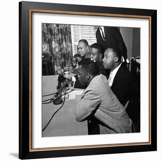 MLK Freedom Rides 1961-RWT-Framed Photographic Print