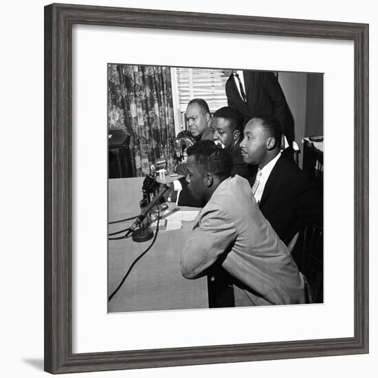 MLK Freedom Rides 1961-RWT-Framed Photographic Print