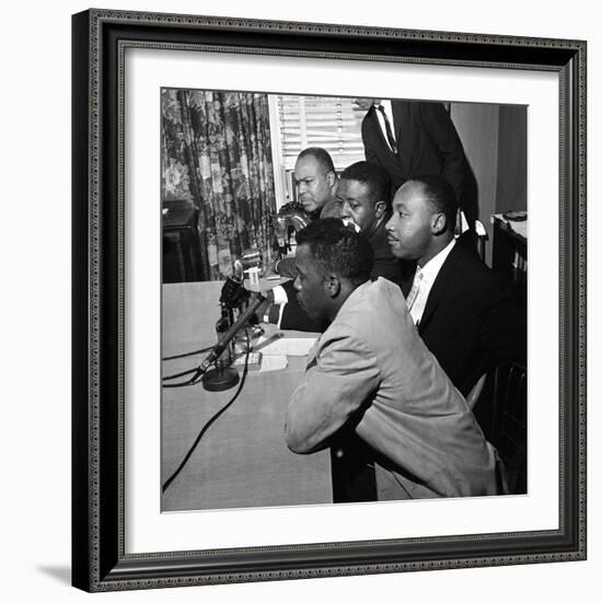 MLK Freedom Rides 1961-RWT-Framed Photographic Print