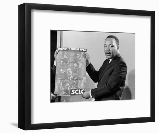 MLK Poor Peoples Campaign Poster 1968-Horace Cort-Framed Photographic Print