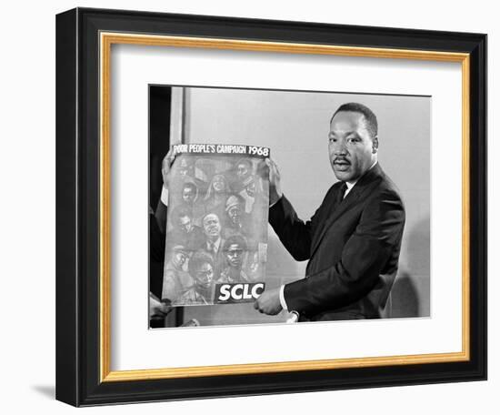 MLK Poor Peoples Campaign Poster 1968-Horace Cort-Framed Photographic Print