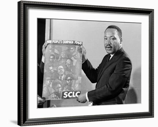 MLK Poor Peoples Campaign Poster 1968-Horace Cort-Framed Photographic Print