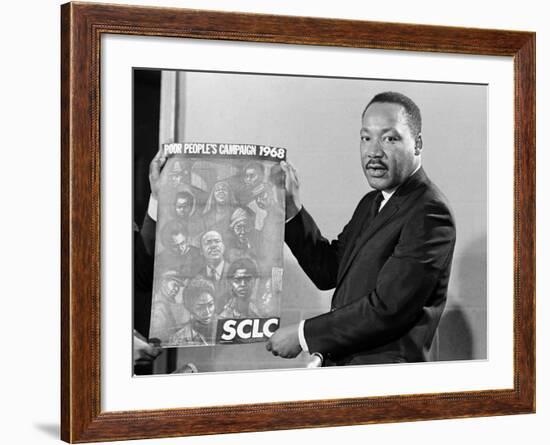 MLK Poor Peoples Campaign Poster 1968-Horace Cort-Framed Photographic Print