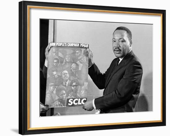 MLK Poor Peoples Campaign Poster 1968-Horace Cort-Framed Photographic Print