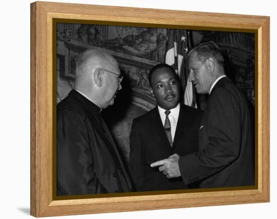 MLK Spellman Rockefeller 1962-Associated Press-Framed Premier Image Canvas