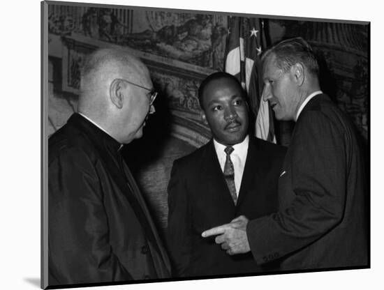 MLK Spellman Rockefeller 1962-Associated Press-Mounted Photographic Print