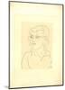 Mlle Annelies Nelck-Henri Matisse-Mounted Premium Edition