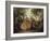 Mlle Camargo Dancing-Nicolas Lancret-Framed Art Print