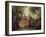 Mlle Camargo Dancing-Nicolas Lancret-Framed Art Print