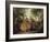 Mlle Camargo Dancing-Nicolas Lancret-Framed Art Print