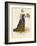 Mlle d' Hautefort-Louis-Marie Lante-Framed Premium Giclee Print