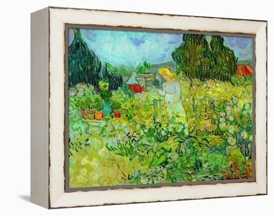 Mlle. Gachet dans son jardin a Auvers-sur-Oise (1890). Oil on canvas 46 x 55.5 cm R.F. 1954-13.-Vincent van Gogh-Framed Premier Image Canvas