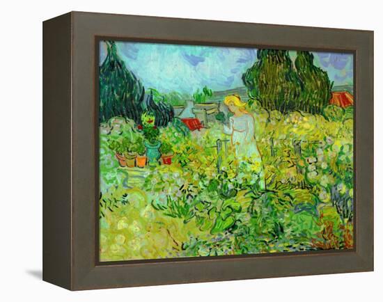 Mlle. Gachet dans son jardin a Auvers-sur-Oise (1890). Oil on canvas 46 x 55.5 cm R.F. 1954-13.-Vincent van Gogh-Framed Premier Image Canvas