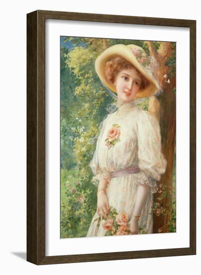 Mlle Printemps, 1910-Emile Vernon-Framed Giclee Print