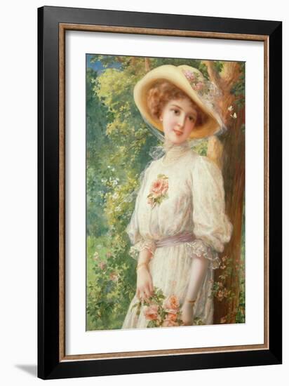 Mlle Printemps, 1910-Emile Vernon-Framed Giclee Print