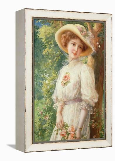 Mlle Printemps, 1910-Emile Vernon-Framed Premier Image Canvas