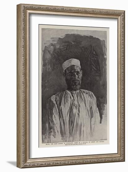 Mlozi, the Arab Leader in Nyasaland, Tried by a Council of Chiefs and Hanged-Harry Hamilton Johnston-Framed Giclee Print