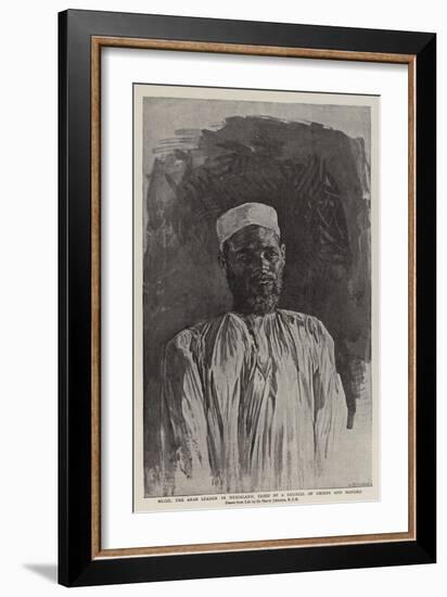 Mlozi, the Arab Leader in Nyasaland, Tried by a Council of Chiefs and Hanged-Harry Hamilton Johnston-Framed Giclee Print