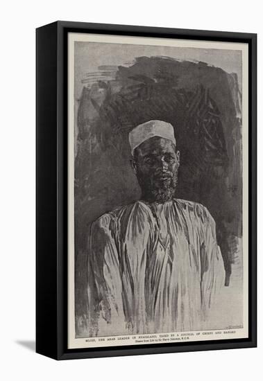 Mlozi, the Arab Leader in Nyasaland, Tried by a Council of Chiefs and Hanged-Harry Hamilton Johnston-Framed Premier Image Canvas