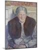 Mme Camille Pissarro, 1923 (Oil on Canvas)-Lucien Pissarro-Mounted Giclee Print